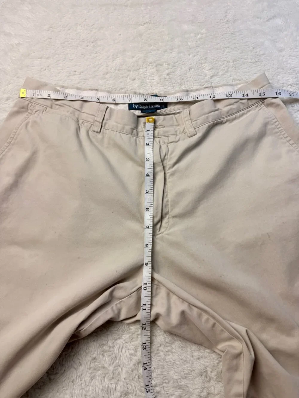 Polo Ralph Lauren Men’s Khaki Chino Shorts Classic Fit Size 36